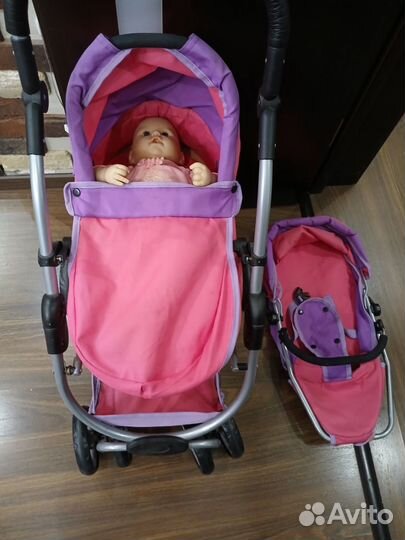 Коляска трансформер для кукол