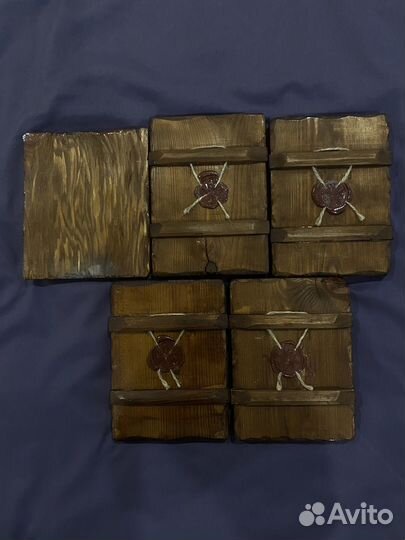 Резные иконы из дерева