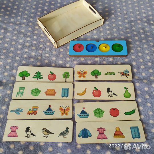 Развивающие игрушки из дерева