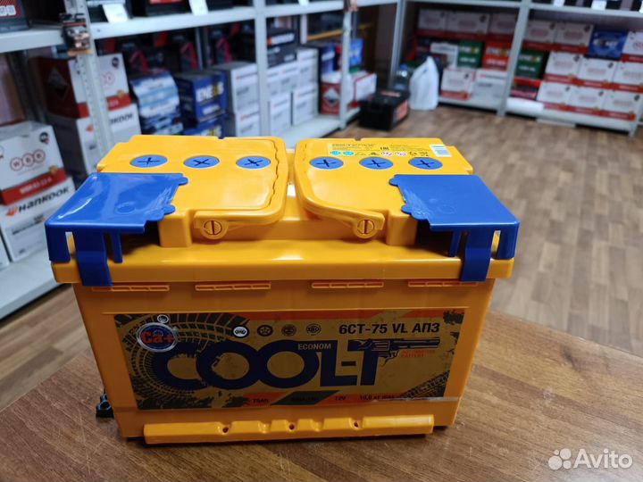 Аккумулятор 75 Ач на Газель Соболь