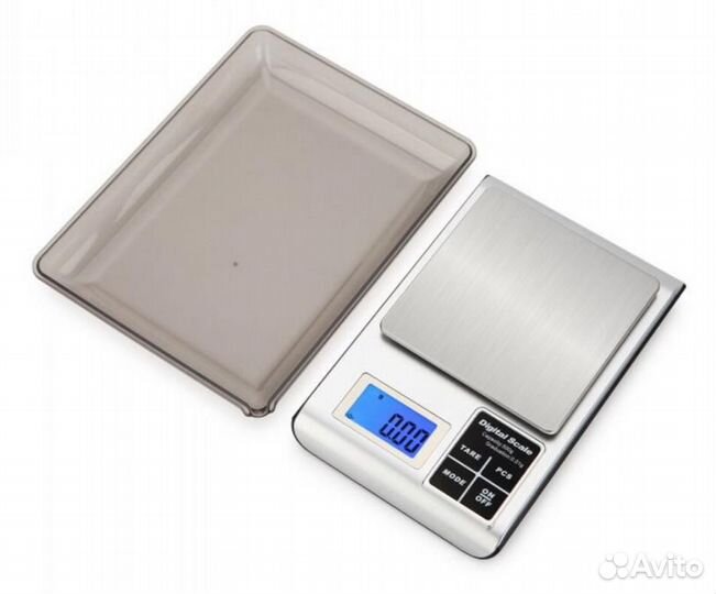 Кухонные весы с чашей 3кг - 0.1г