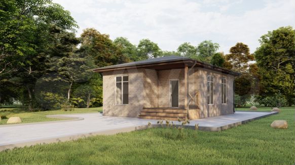 Дом 81 м² на участке 6 сот.