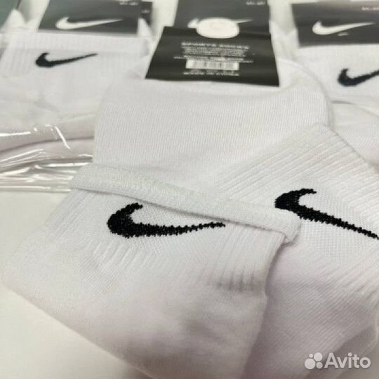 Носки Nike высокие белые
