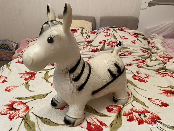 Ослик резиновый прыгун