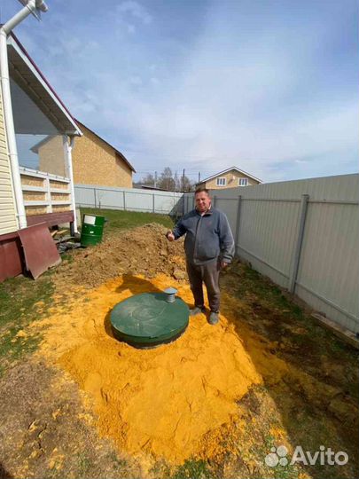 Септик под ключ для дома от производителя