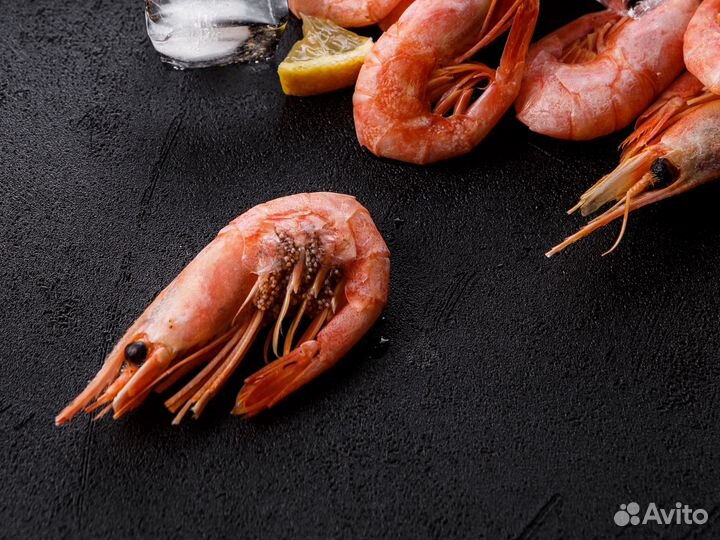 Креветки в ассортименте с бесплатной доставкой