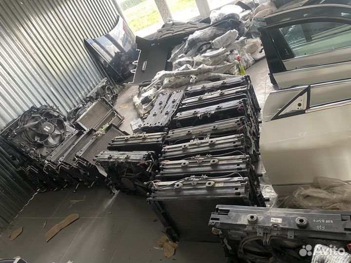 Кассета радиатора BMW E60