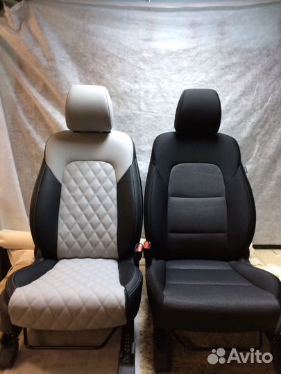 Перетяжка автосидений и рулей