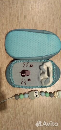 Носочки с уплотнённой подошвой