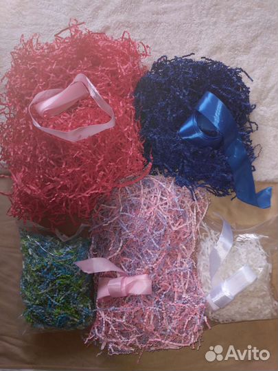 Бумажный наполнитель для подарков