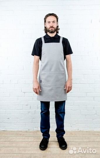 Белый китель поварской мужской