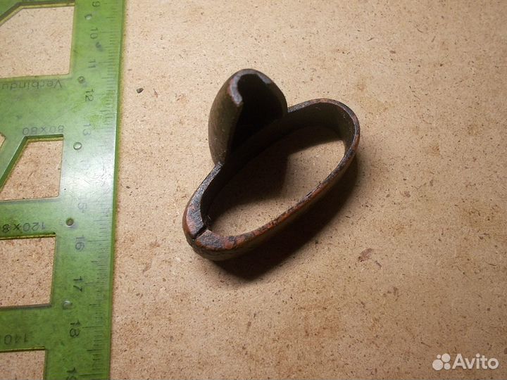 Гайка кольцо ножен шашки драгунки ркка Латунь