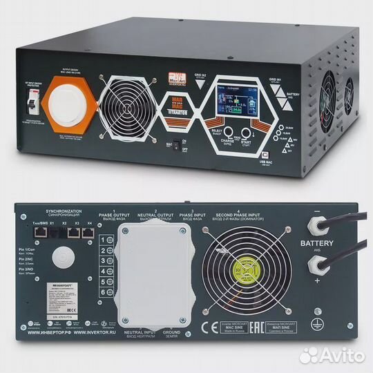 Солнечный инвертор мап titanator UPS 24-10 N