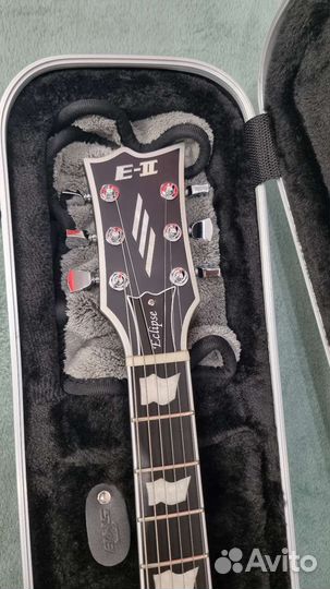 Электрогитара ESP E-II Eclipse BB Black Satin