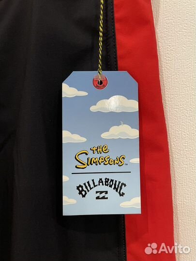 Шорты мужские Billabong x The Simpsons Оригинал