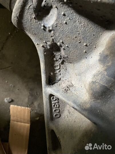 Задний мост ssangyong kyron