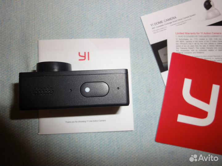 Камера Xiaomi YI Lite,UHD 4K,черная,новая