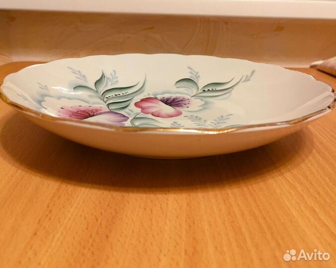 Тарелка (блюдо) Добрушский фарфоровый завод