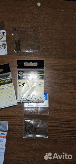 Крючки рыболовные