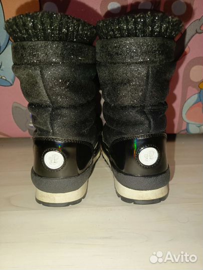 Дутики, сапоги зимние для девочки