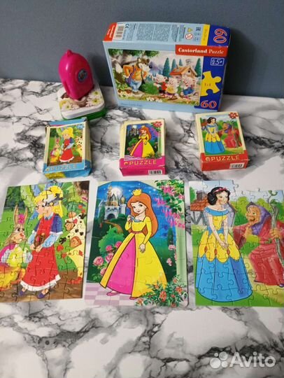 Развивающие игры Пазлы, домино