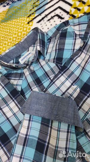 Рубашка джинс overmoon на 116 рост