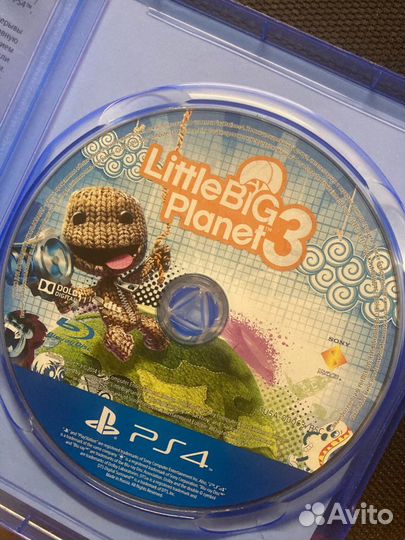 Диск Little Big Planet 3 PS4