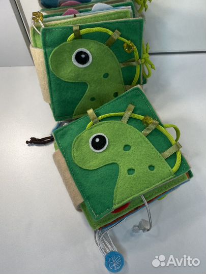 Развивающая книжка из фетра