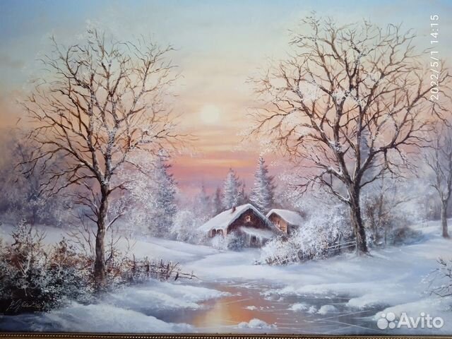 Картина Мягкая зима