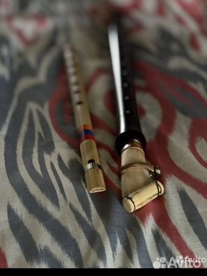 Армянская флейта с допсвистком и дудочка комплект