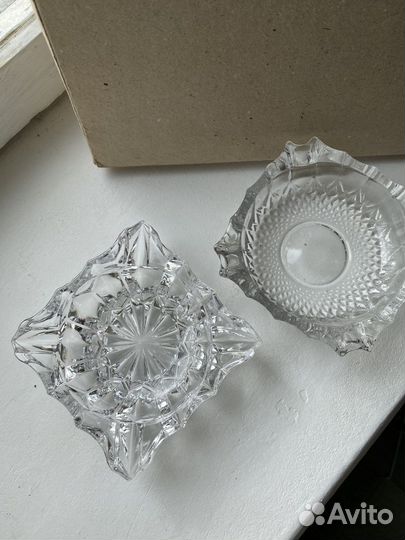 Хрустальная пепельница