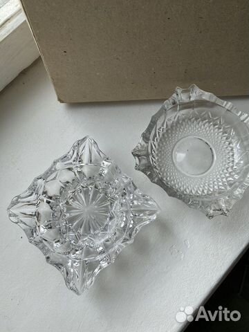 Хрустальная пепельница