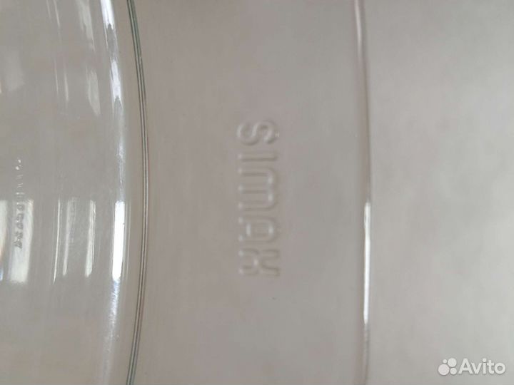 Крышка стеклянная жаропрочная