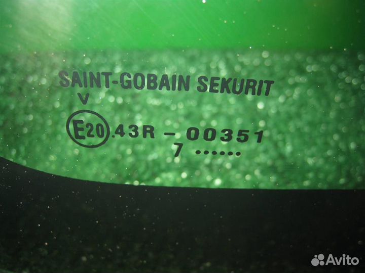 Стекло багажника левое fiat Sedici 2007