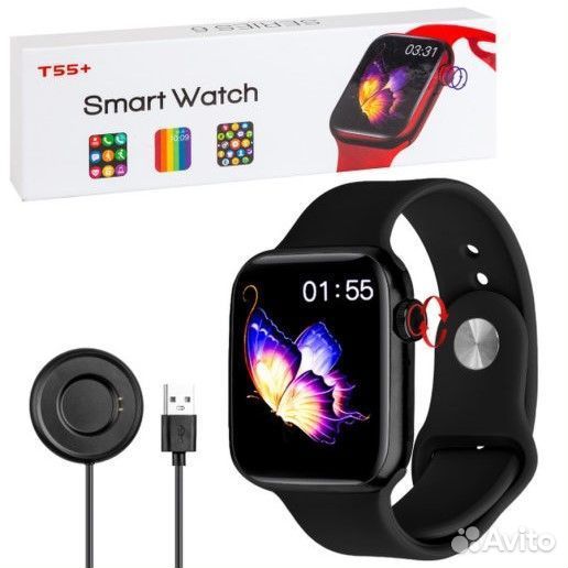 SMART watch T55 plus Black