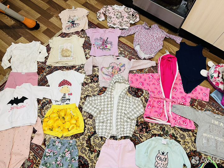 Вещи пакетами на девочку