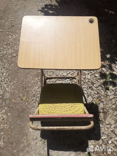 Складная парта со стулом