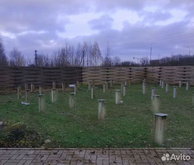 Фундамент на Жб сваях под ключ. Жб сваи