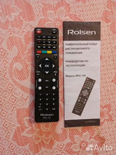 Пульт универсальный обучаемый Rolsen RRC-100