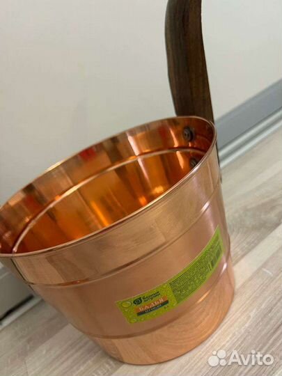 Бадья для воды 4 л из меди