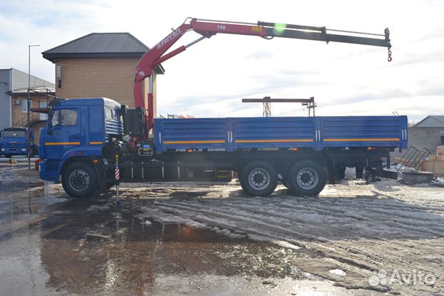 КАМАЗ 65115 с КМУ, 2023