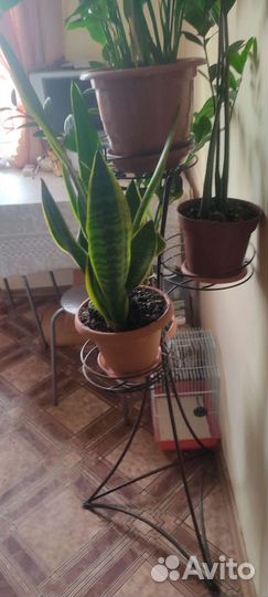 Подставка для цветов напольная металлическая