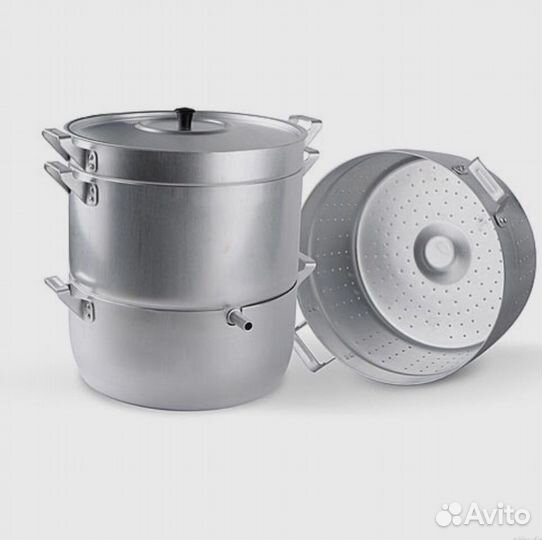Соковарка алюминиевая новая