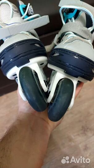 Роликовые коньки детские размер 35-38