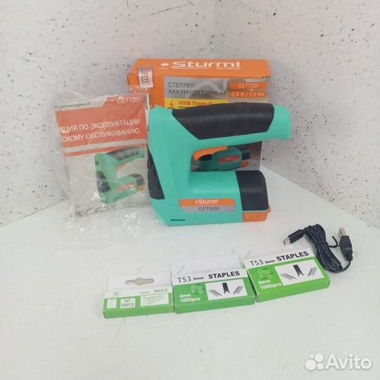 Строительный степлер Sturm CET1201 (Рассрочка / Б3