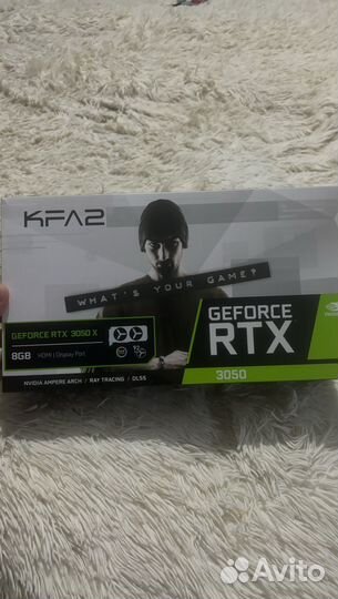 Видеокарта RTX 3050 8gb