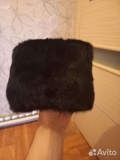 Шапка норковая женская