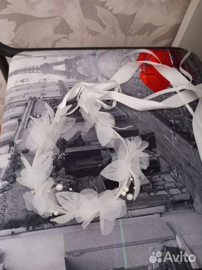 Венок-ободок на голову