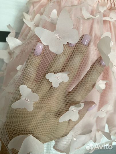 Нарядное платье для девочки 86-92