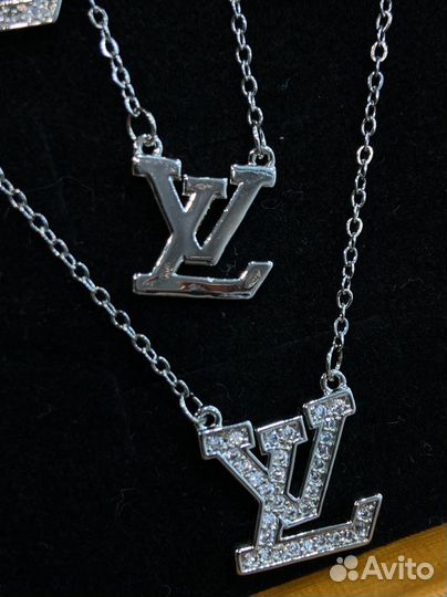 Серьги, колье Louis Vuitton l